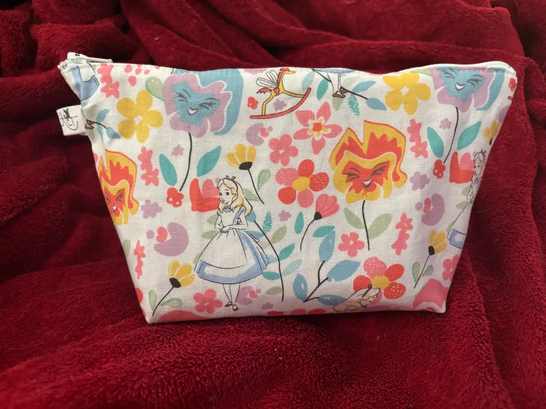 Flower Garden Zipper Pouch