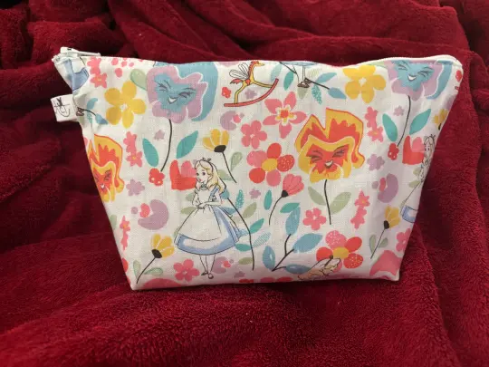 Flower Garden Zipper Pouch