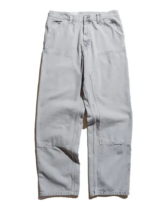 Carhartt W.I.P. Double Knee Pant Canvas Black Chalk Wash