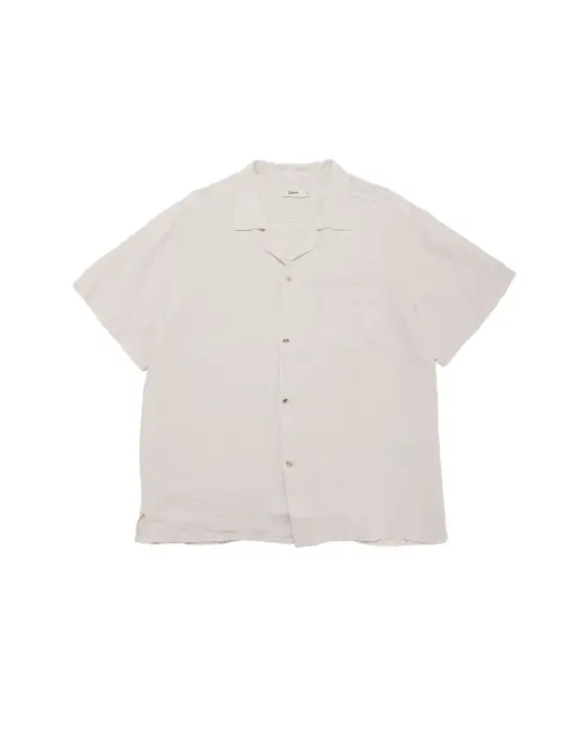 Bather Pearl Linen Camp Shirt