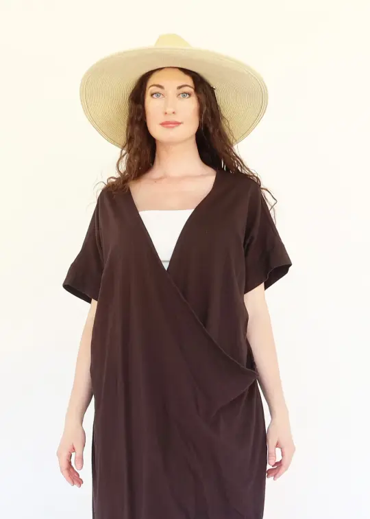Layering Magnolia Long Kaftan