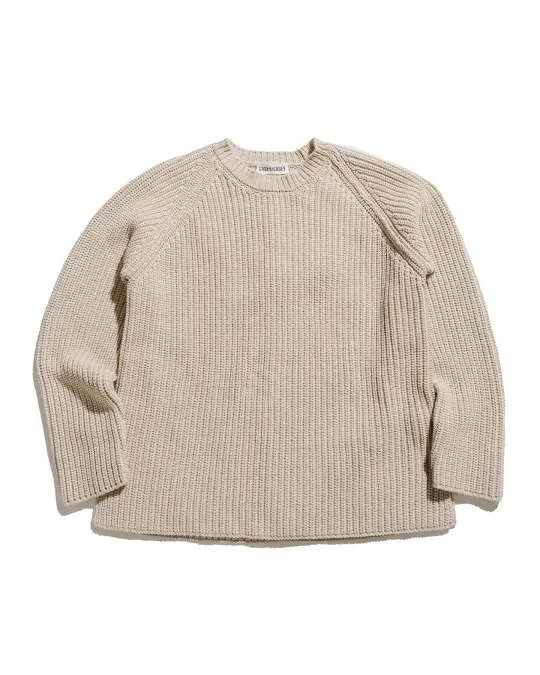 CASEY CASEY Pannocchia Sweater Crepe Cot Concrete