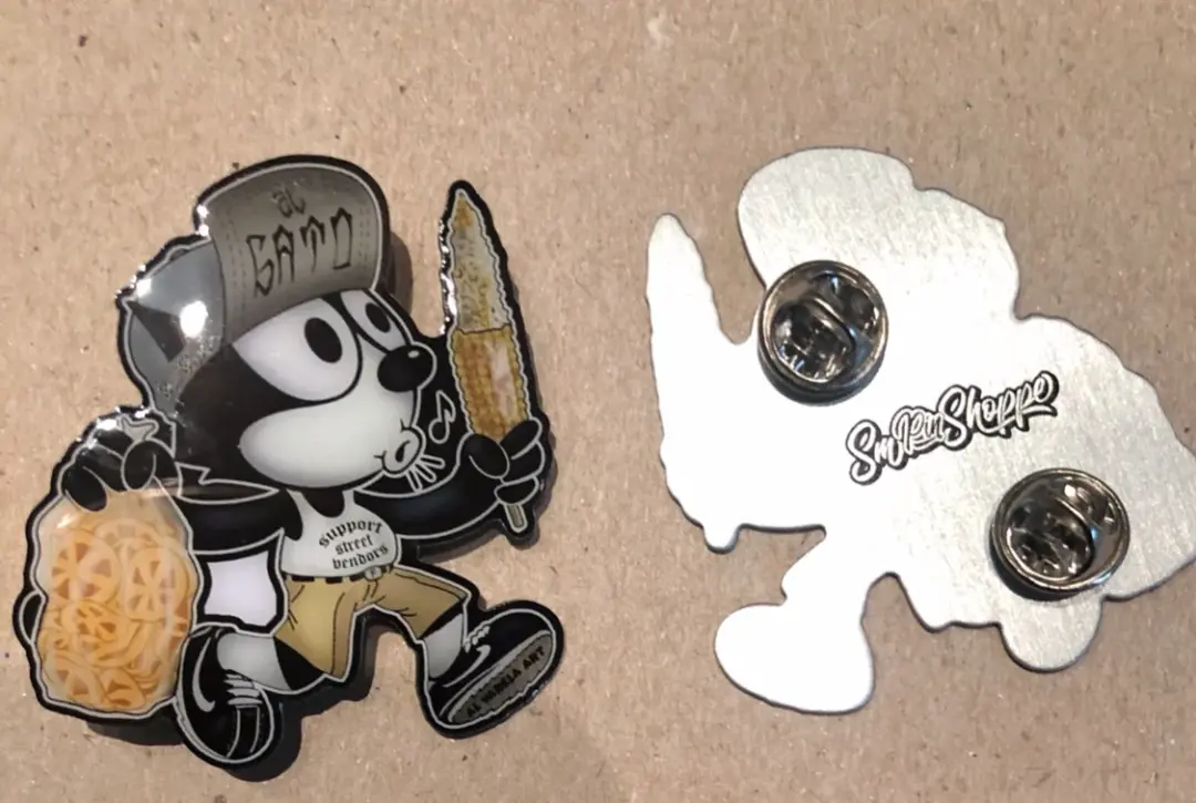Felix street vendor pin