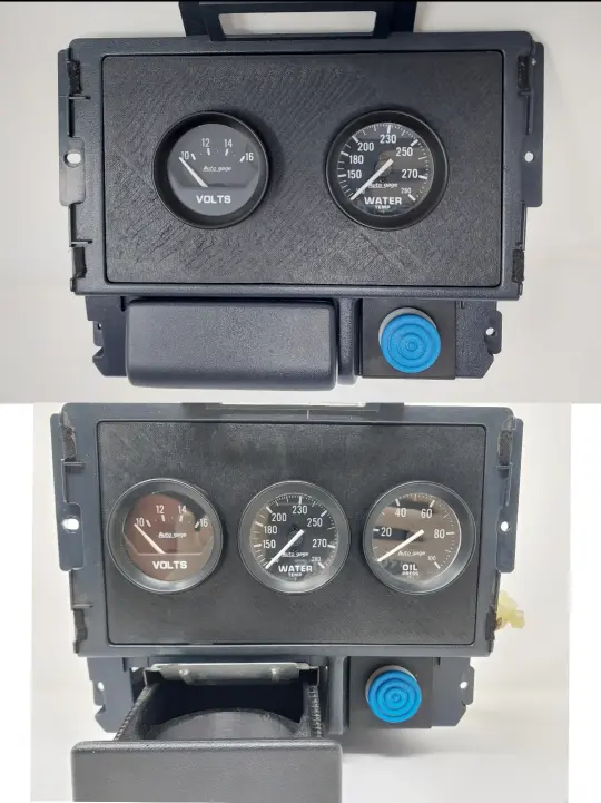 90-93 Acura Integra Radio Gauge Pod / Plate