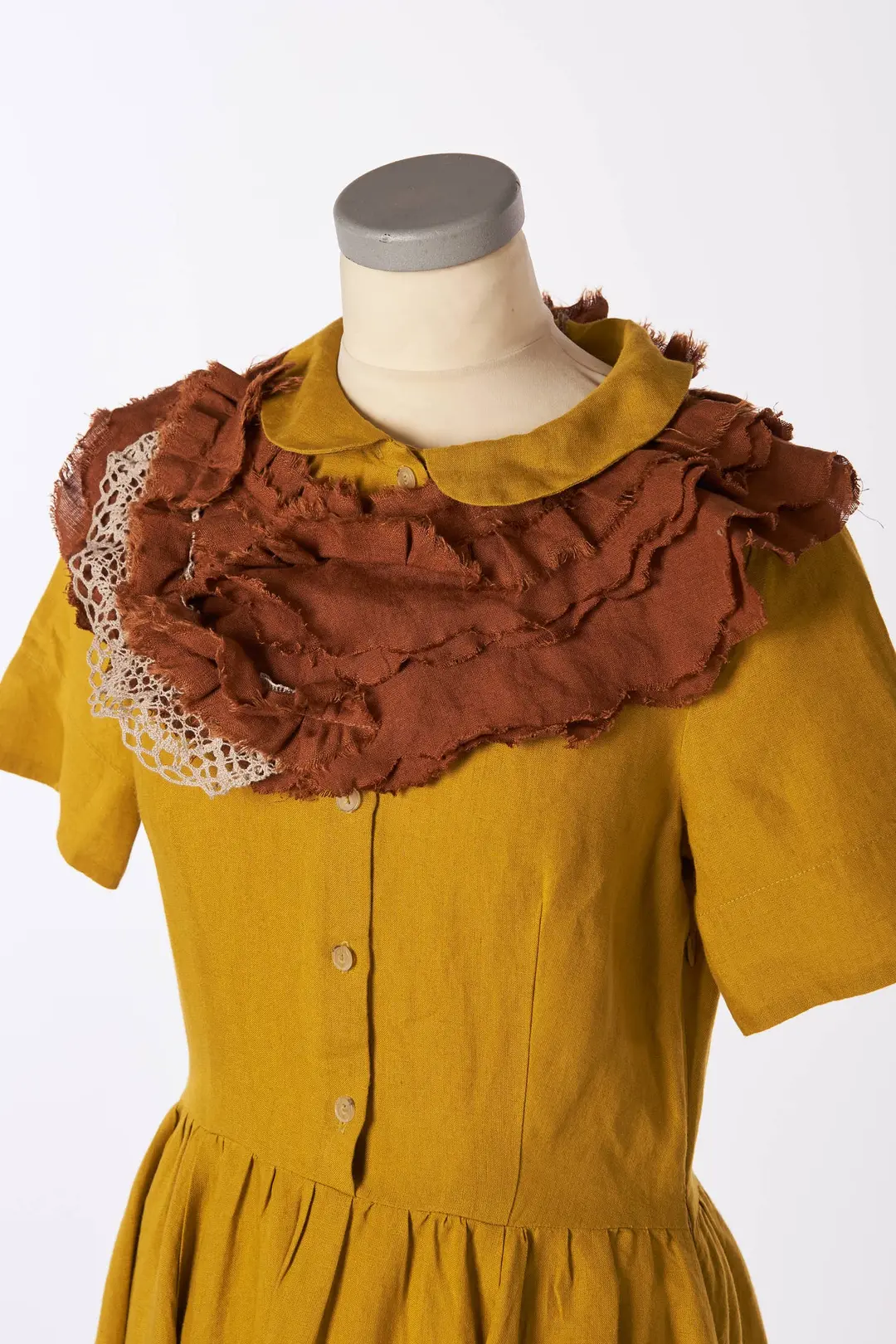 Detachable Collar, Warm Brown