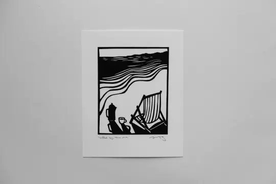 "Coffee By The Sea" 8x10" print