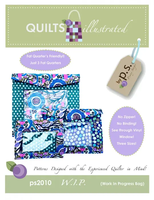 Works in Progress Bags W.I.P.