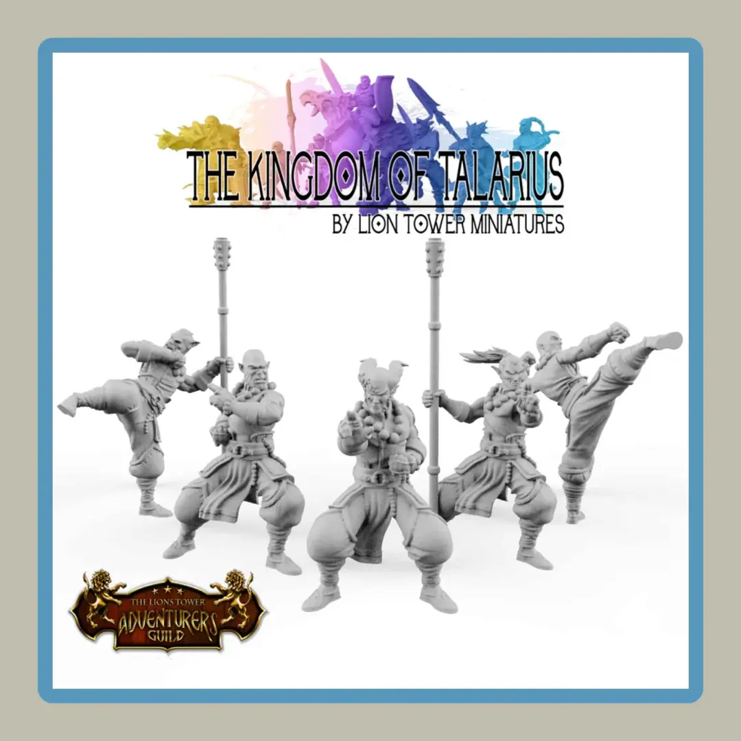 32mm scale order of the golden lotus