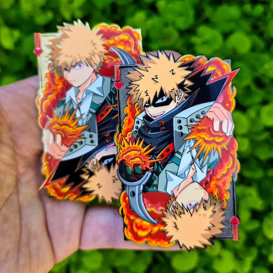 Great Explosion Murder God: Dynamite Pin (Metal Sandblast Card)