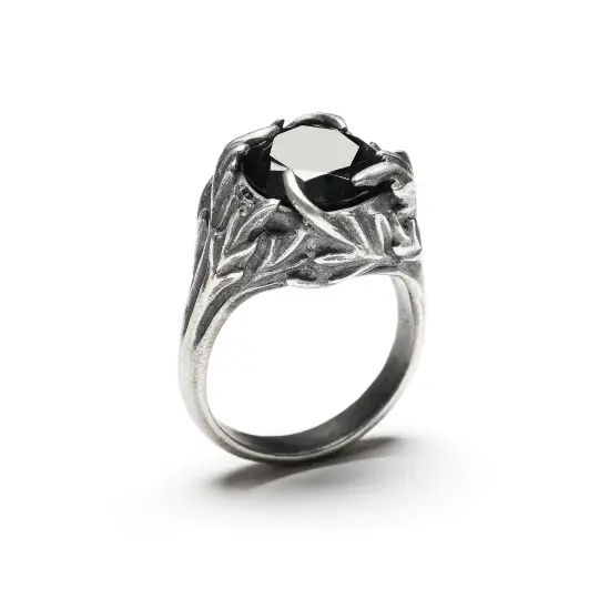 The Mugwort Divination Ring. Onyx. *Limited*