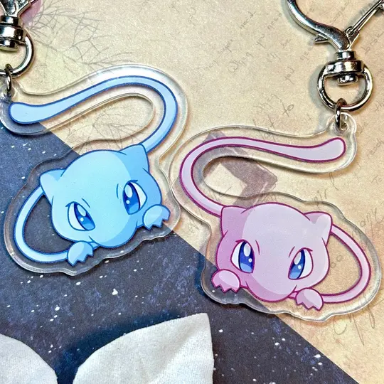 Mythical Mon Fanart Keychain: Double-Sided 2" Acrylic Charm