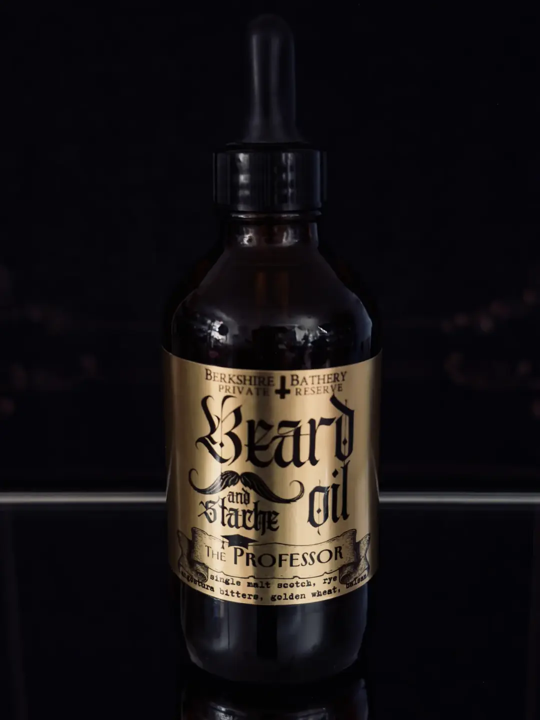 THE PROFESSOR | 4oz Sexy AF Beard & 'Stache Oil | Made With Hemp Oil