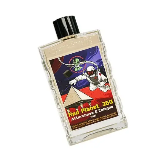 Red Planet 369 Artisan Aftershave/Cologne | Classic Martian Barbershop Scent!