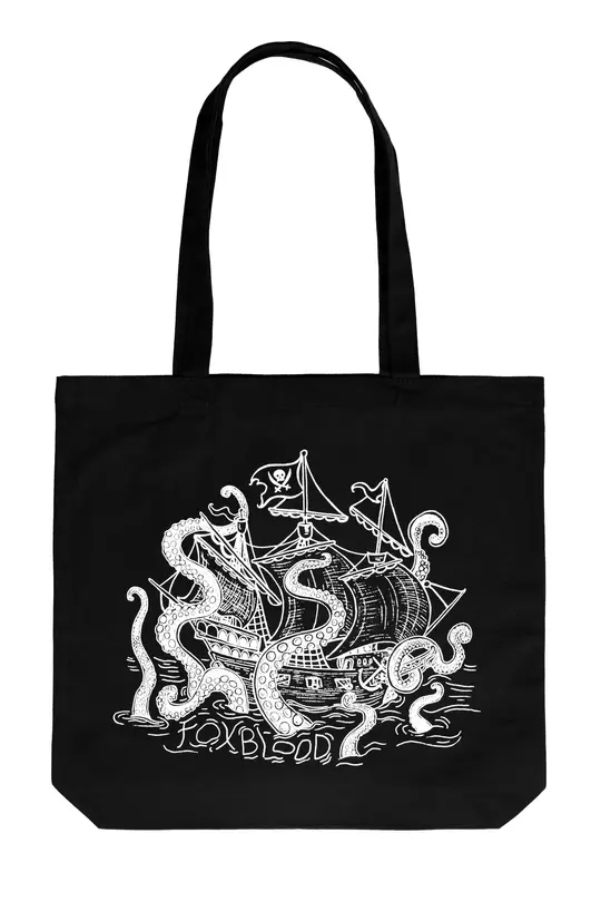 Thar Be Monsters Tote Bag