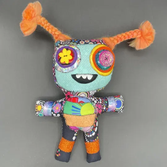 Megan - A Monstrously Loveable Monster Doll