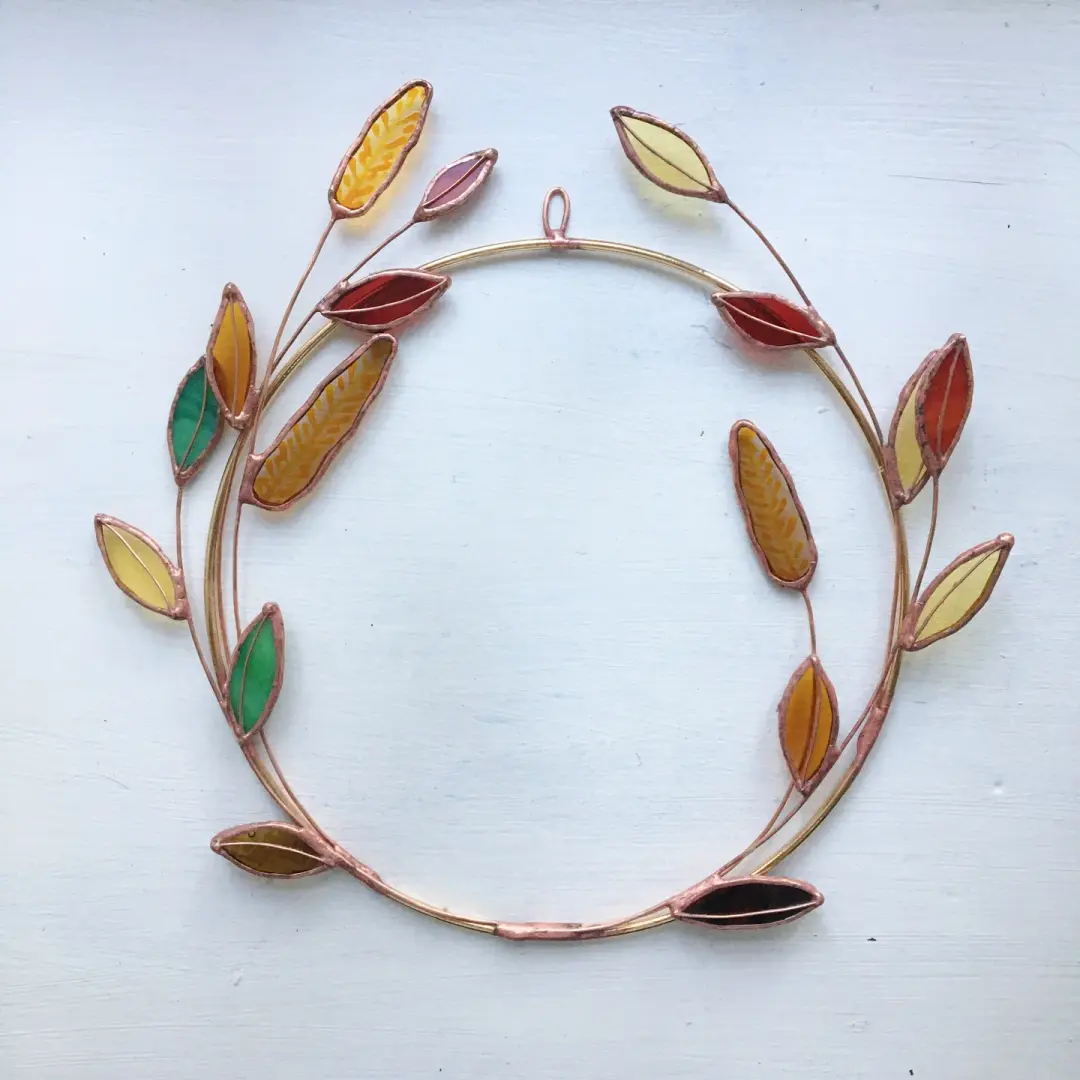 Autumnal Leaf Wreath no.2