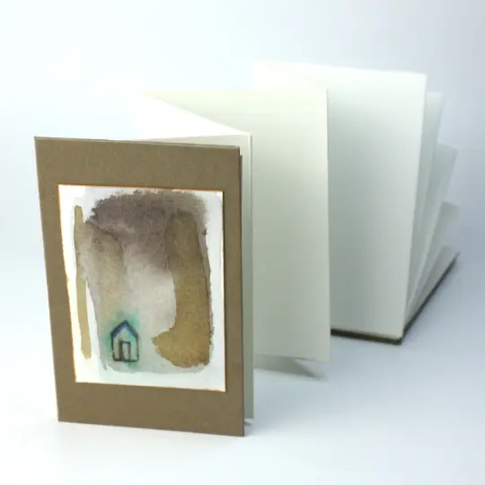Medium Houses Accordion Booklet