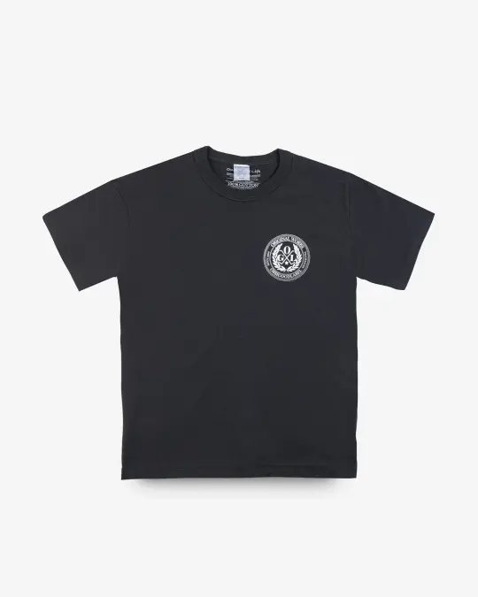 OGL 6.2oz Ringspun T-shirt - Silkscreen Printed 'OGL Logo' - Charcoal