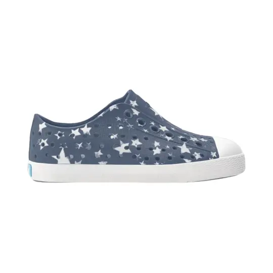 Jefferson Print Child Deep Sea Blue / Shell White / Firework Stars (C6, C13 left!)