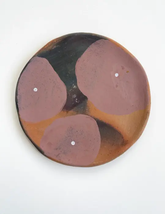 Terra Botanical Art Hanging Plate