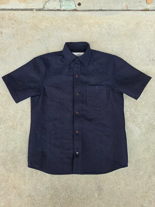 Short Sleeve Shirt - 13oz. Sashiko