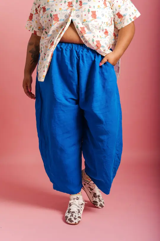 RECYCLE BIN BALLOON PANTS