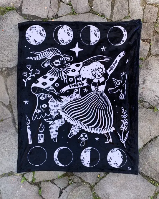 Dancing Queen - Throw Blanket