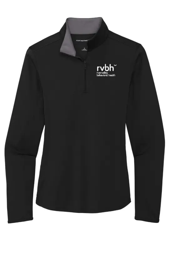 RVBH LK584 Port Authority Ladies Silk Touch Performance 1/4 Zip
