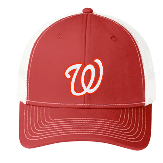 WJHS Soccer C402 Snapback Trucker Cap