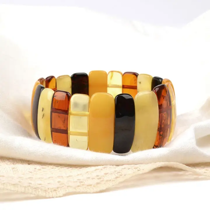 Russian Amber Stretchable Bracelet