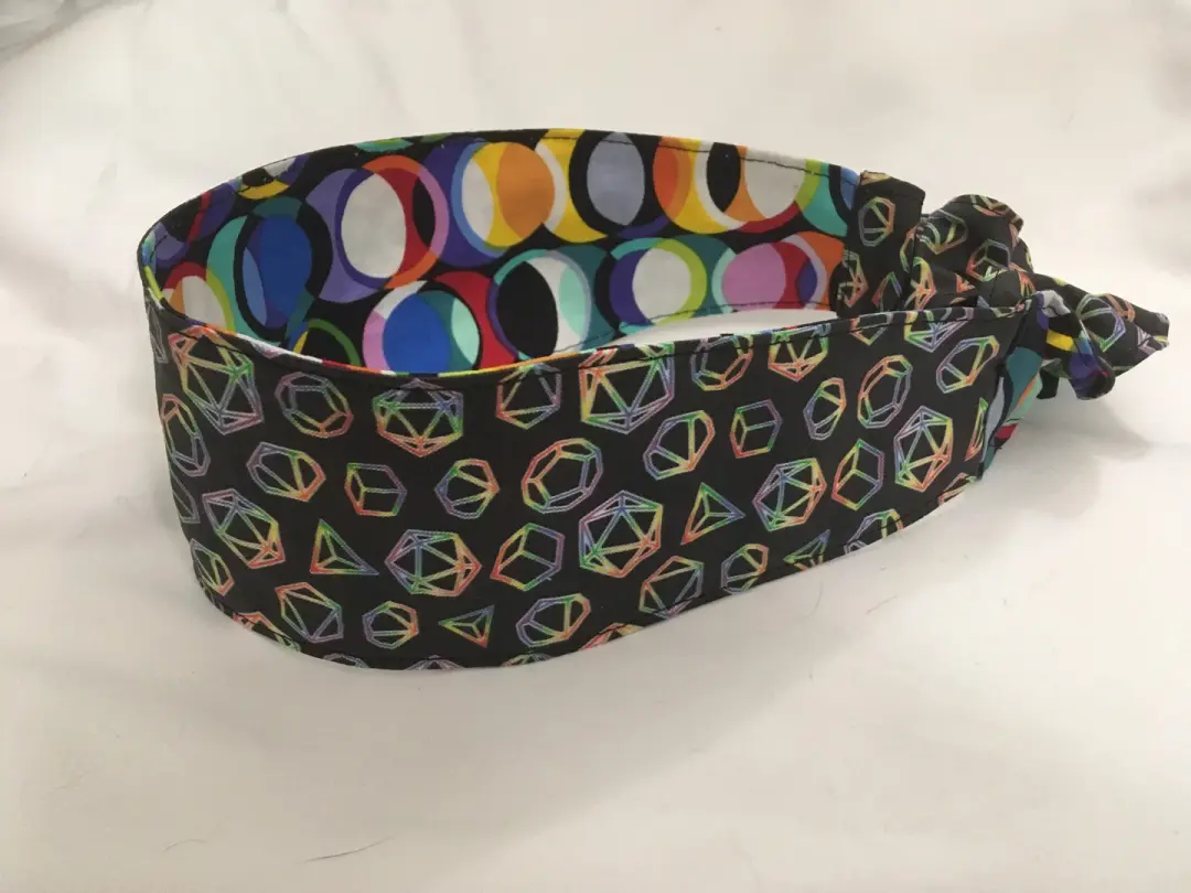 RPG Dice Reversible Headband