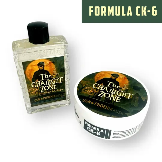Chailight Zone Artisan Shave Soap & Aftershave Bundle | Ultra Premium CK-6 Formula | A Seasonal Classic