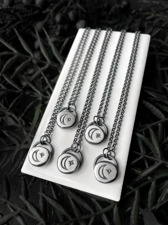 Dainty Moon & Star Necklaces