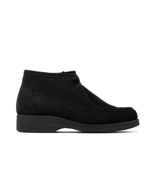 Footworks Tyrolean Shoes Black Suede