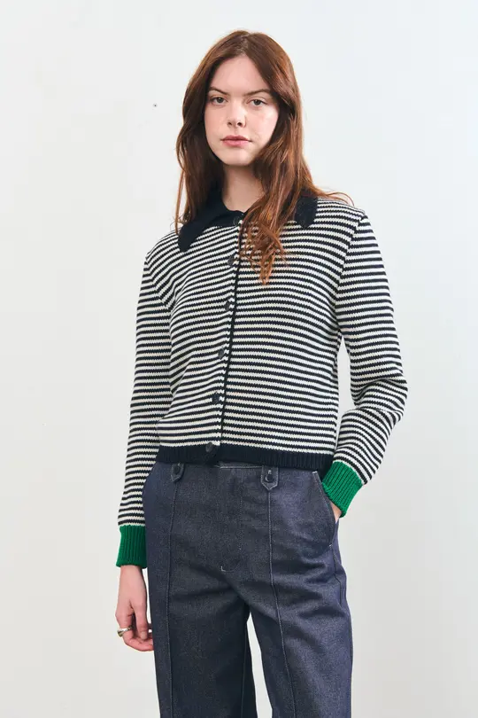 GERASIE – CARDIGAN EN MERINOS