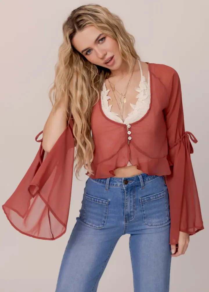 Gwendelina Top in Rust