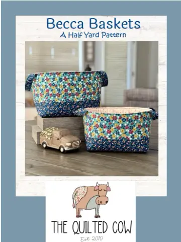 Becca Baskets-A Half Yard Pattern