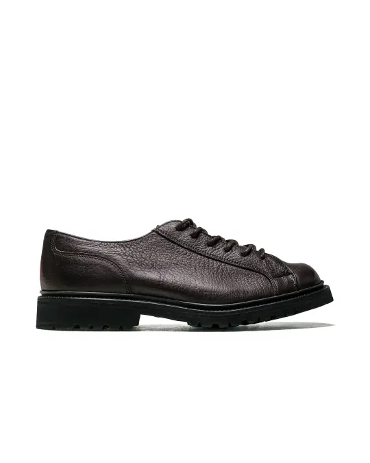 James Coward Trickers Monkey Shoe Dark Brown Deerskin
