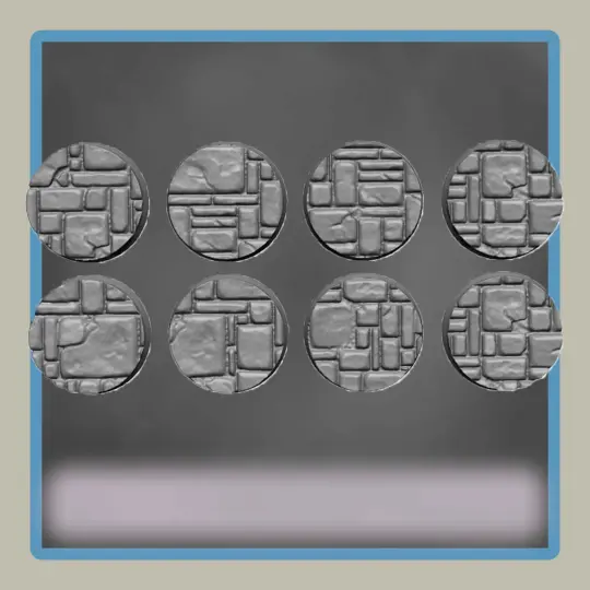Flagstone Bases 8 Pack