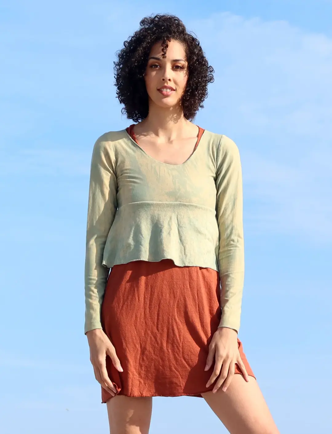 Slip Eclipse Wanderer Cropped Shirt