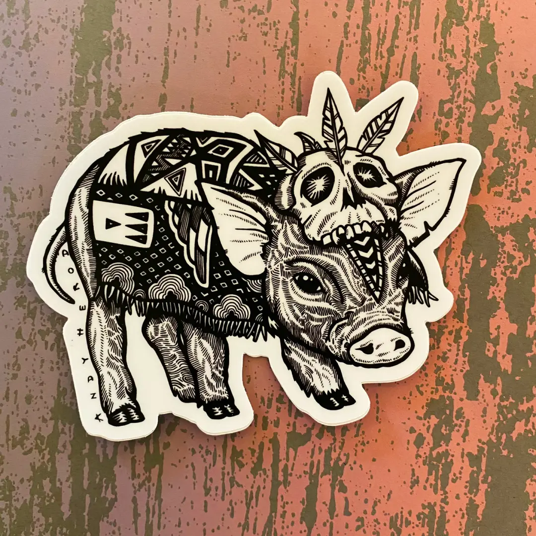 Uncured Assassin Vinyl Sticker