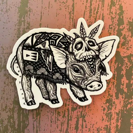 Uncured Assassin Vinyl Sticker