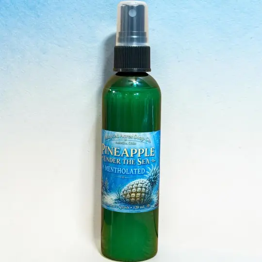 Mentholated Pineapple Under The Sea After Shave Splash 4 oz / 120 ml