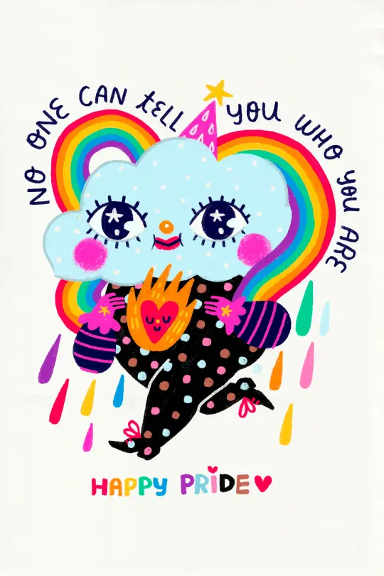 Happy Pride! - Postcard