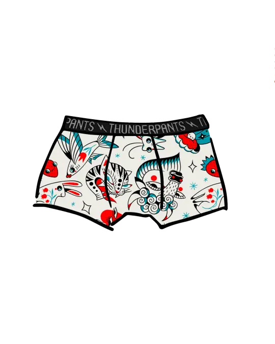 Kid's Boxer Brief Inked Up