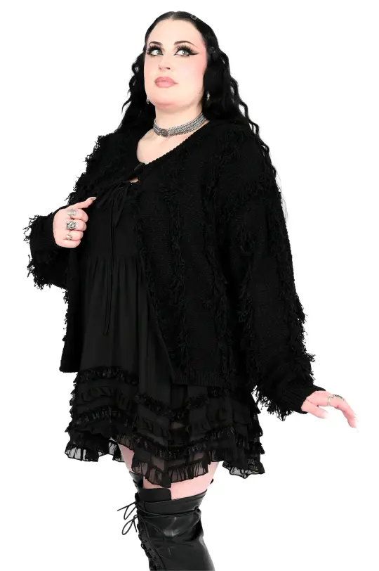 Josie Shaggy Cardigan -XL/2XL/3XL/4XL left!
