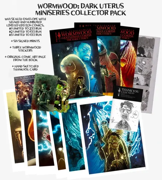 WORMWOOD GENTLEMAN CORPSE: THE DARK UTERUS COLLECTORS PACK