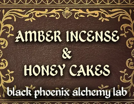 Amber Incense and Honeycakes Perfume Oil