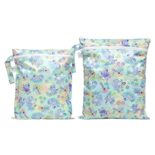 Wet Bag + Wet/Dry Bag Set: Aloha Stitch