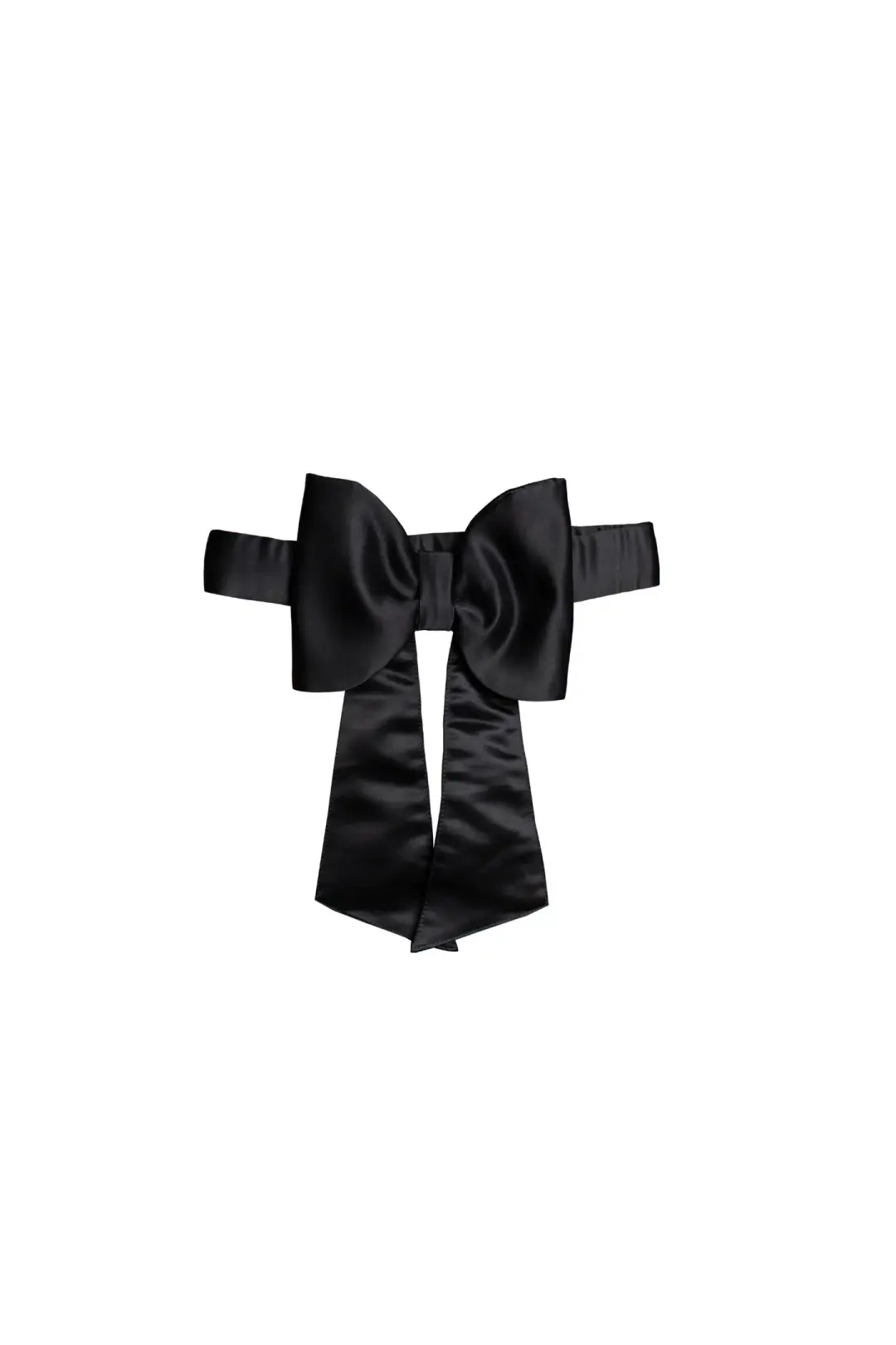 Black Bow Belt for Girl